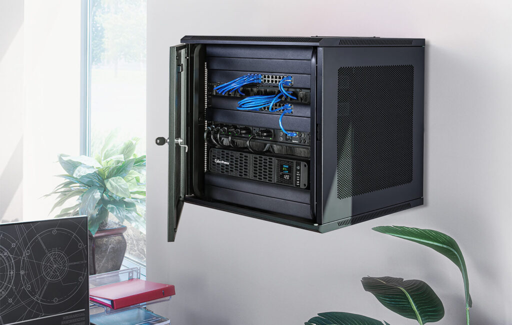 CyberPower Advanced PFC Sinewave Rackmount UPS in use